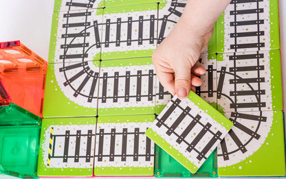 Tile Tek 36 Piece Tile Topper - Train Pack