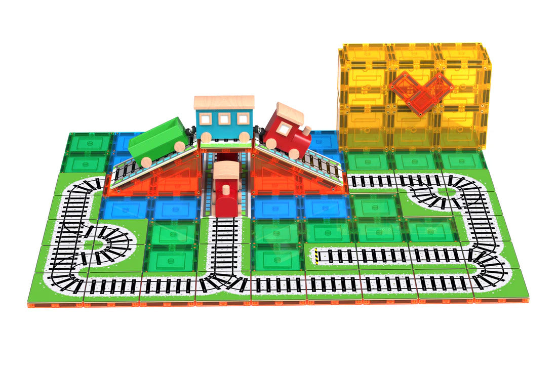 Tile Tek 36 Piece Tile Topper - Train Pack