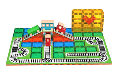 Tile Tek 36 Piece Tile Topper - Train Pack