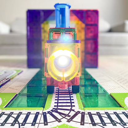 Tile Tek 36 Piece Tile Topper - Train Pack