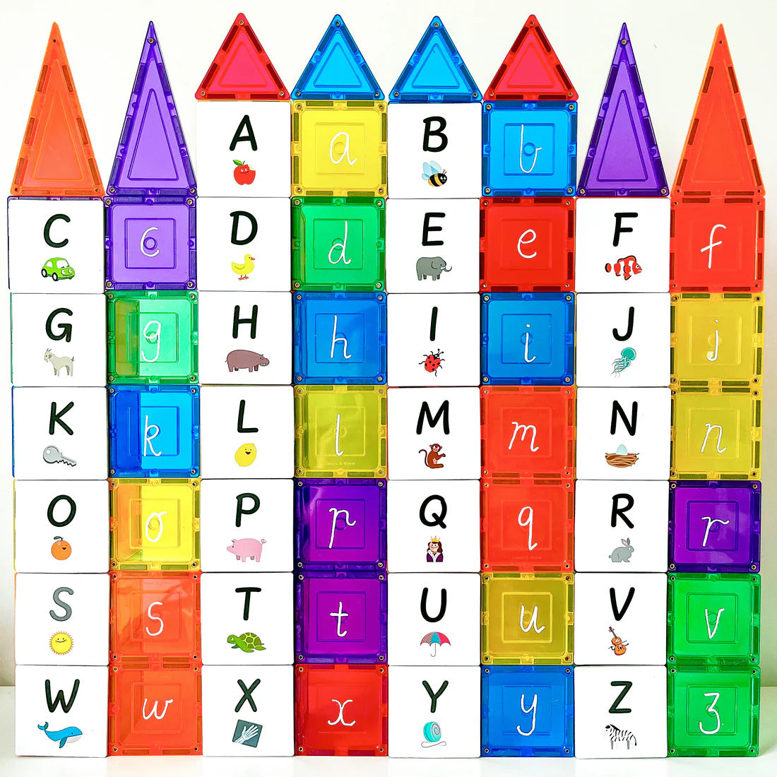 Tile Tek 40 Piece Tile Topper - Alphabet Pack