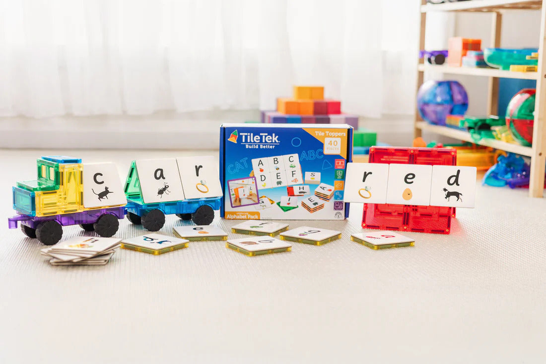 Tile Tek 40 Piece Tile Topper - Alphabet Pack