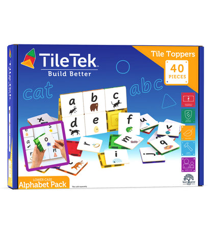 Tile Tek 40 Piece Tile Topper - Alphabet Pack
