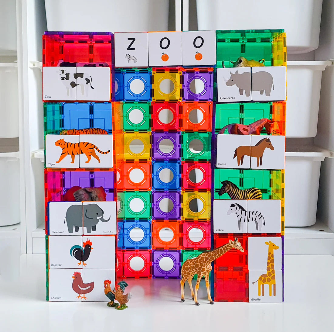 Tile Tek 40 Piece Tile Topper - Animal Pack