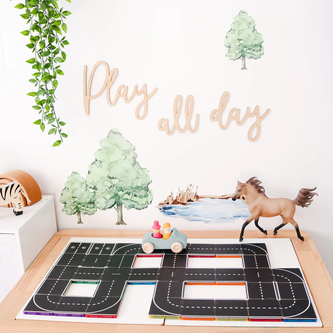 Tile Tek 40 Piece Tile Topper - Road Pack