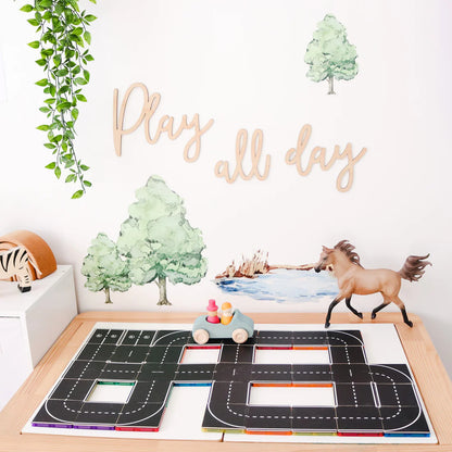 Tile Tek 40 Piece Tile Topper - Road Pack