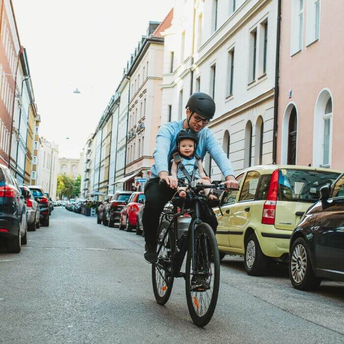 Urban Iki Front Bike Seat with Compact Adapter