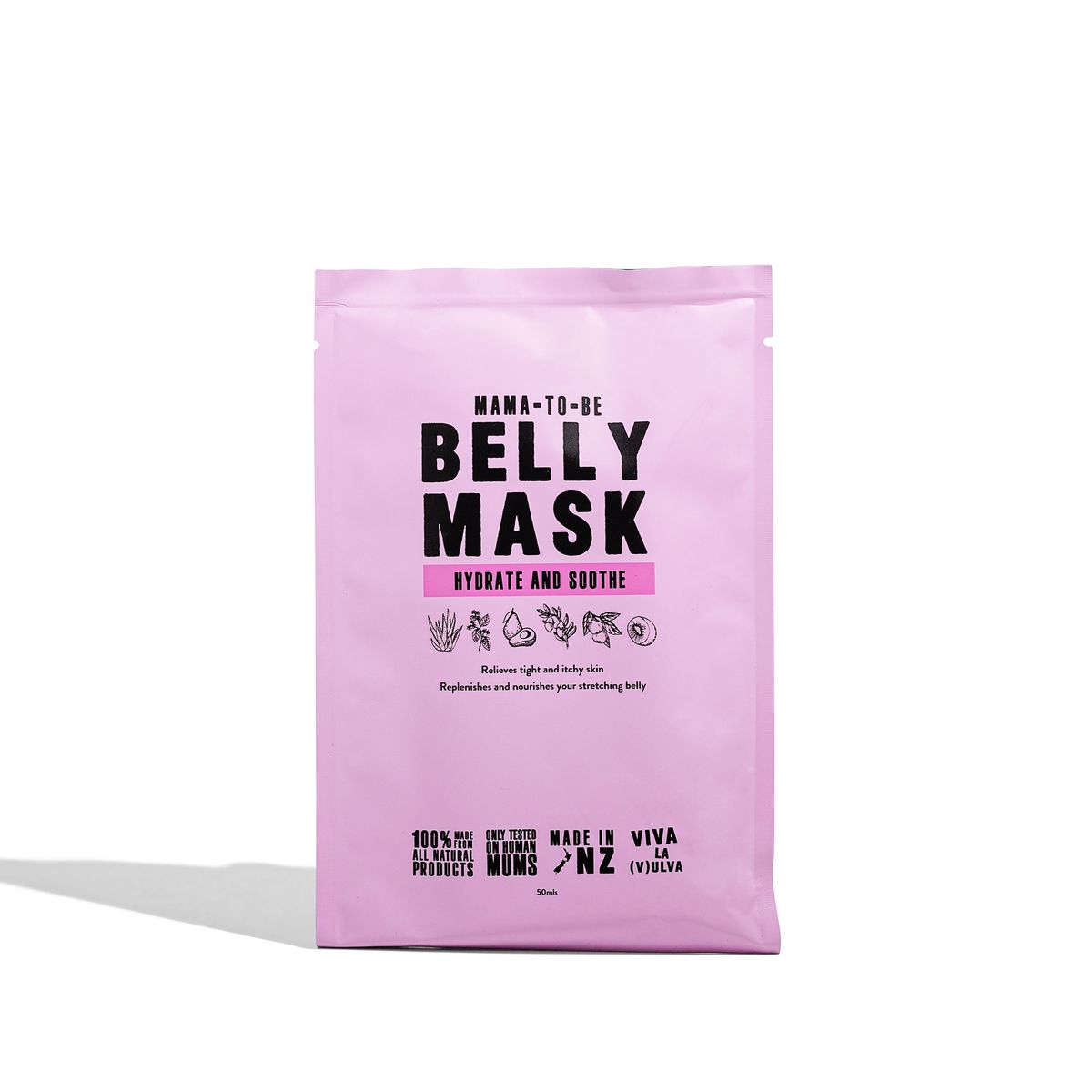 Viva La Vulva Mama To Be Belly Mask