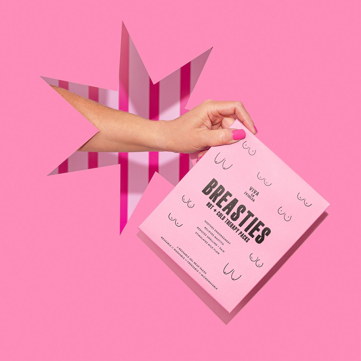 Viva La Vulva Breasties Hot/Cold Therapy Packs