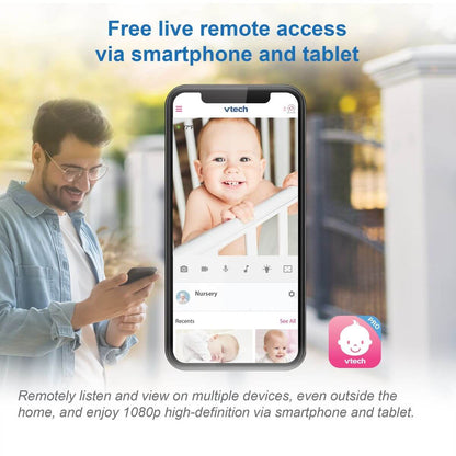 VTech RM9751 Smart Wi-Fi HD Baby Camera