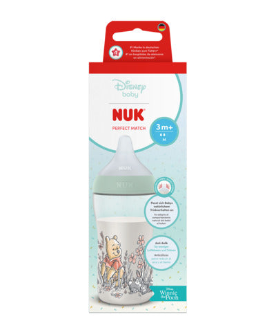 NUK Perfect Match Winnie The Pooh 260ml Bottle