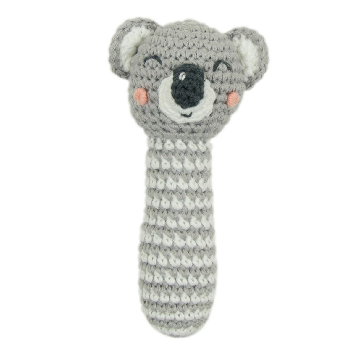 Weegoamigo Koala Crochet Rattle