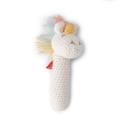 Weegoamigo Twinkle Twinkle Unicorn Crochet Rattle