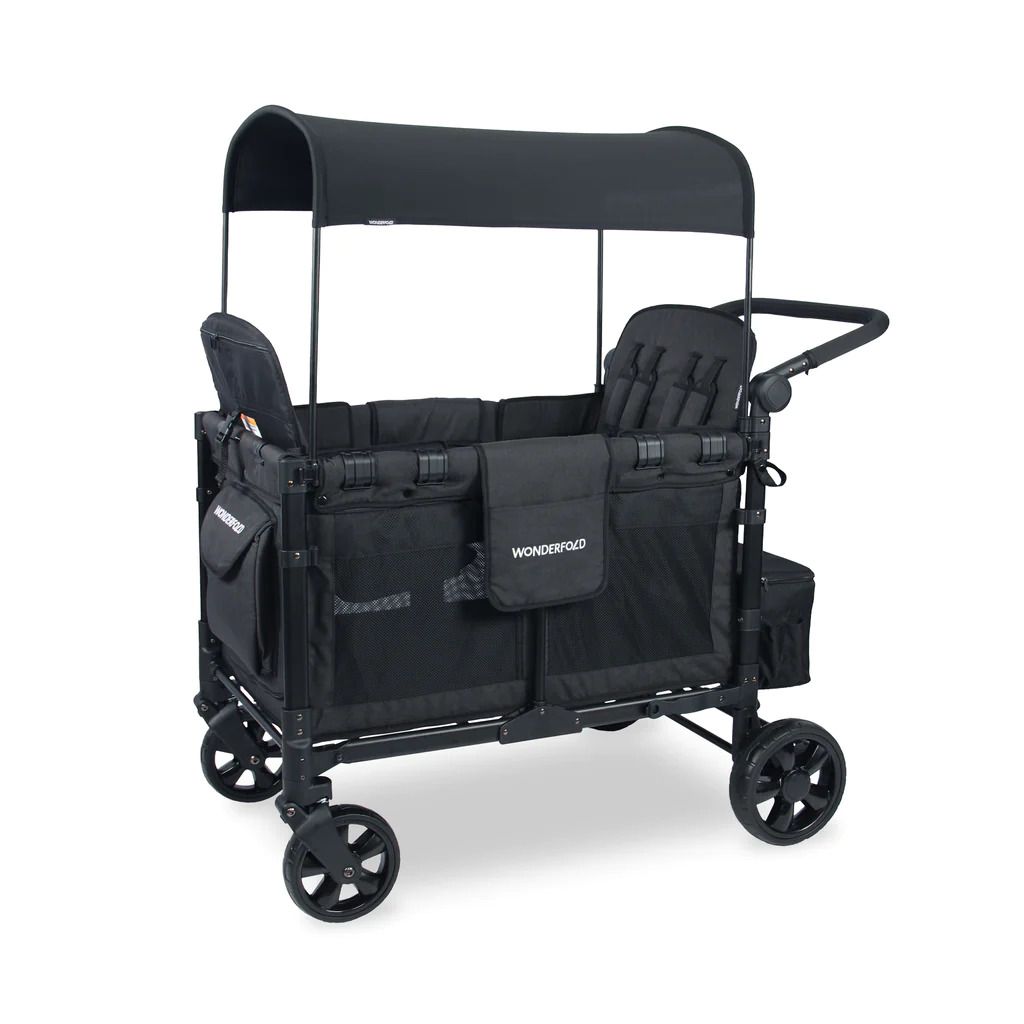 WonderFold W4 Elite Quad Stroller Wagon