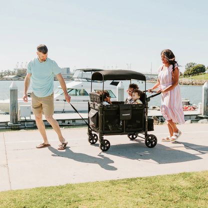WonderFold W4 Elite Quad Stroller Wagon