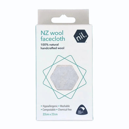 nil. Wool Facecloth