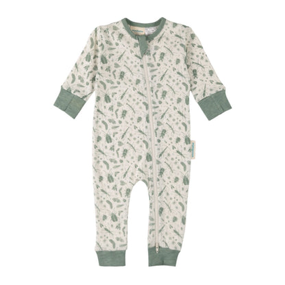 Woolbabe Merino/Organic Cotton Pyjama Suit - Prints
