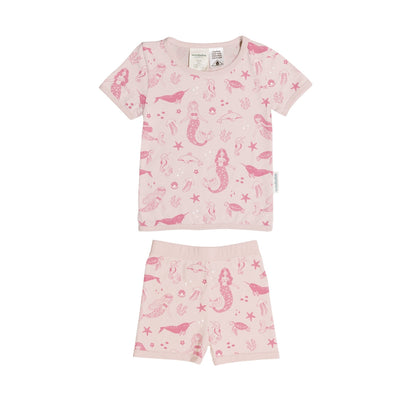 Woolbabe Merino/Organic Cotton Summer Pyjamas - Print