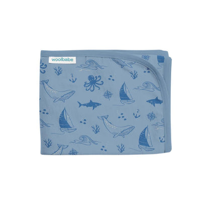 Woolbabe Merino/Organic Cotton Swaddle/Blanket