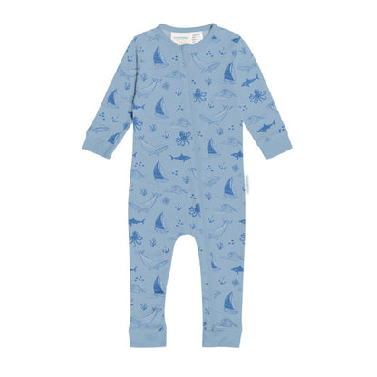 Woolbabe Merino/Organic Cotton Pyjama Suit - Prints