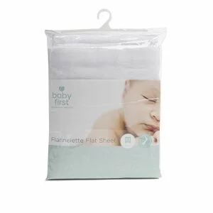 Baby First Cot Flat Cotton Sheet Baby On The Move