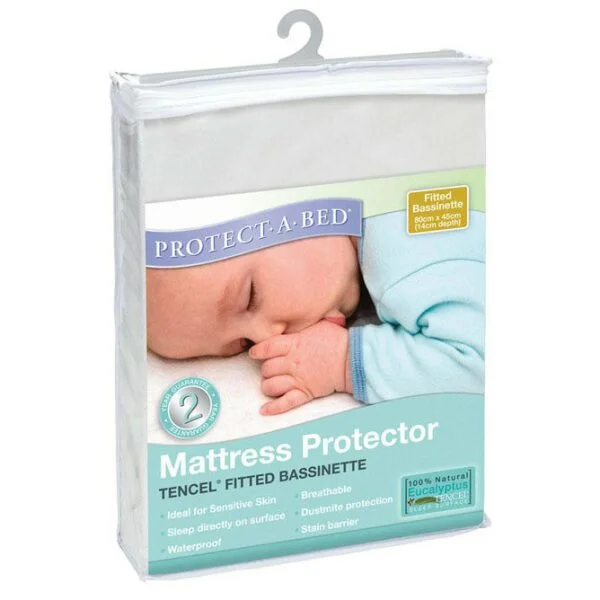 Protect A Bed Tencel Fitted Bassinette 45 x 80