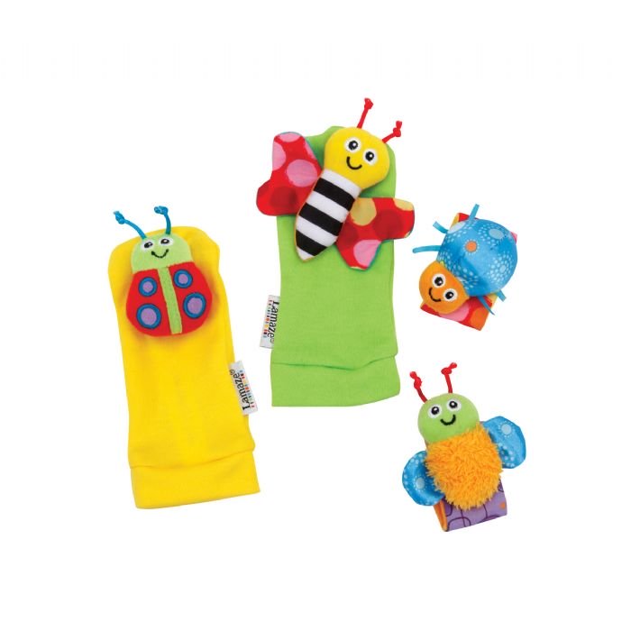 Lamaze wrist rattle and footfinder set on sale