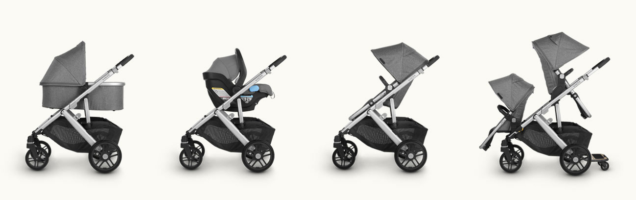 Uppababy vista single to double clearance