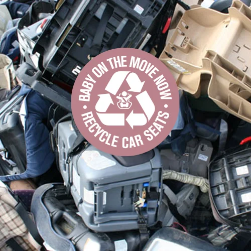 Old car seat sales disposal