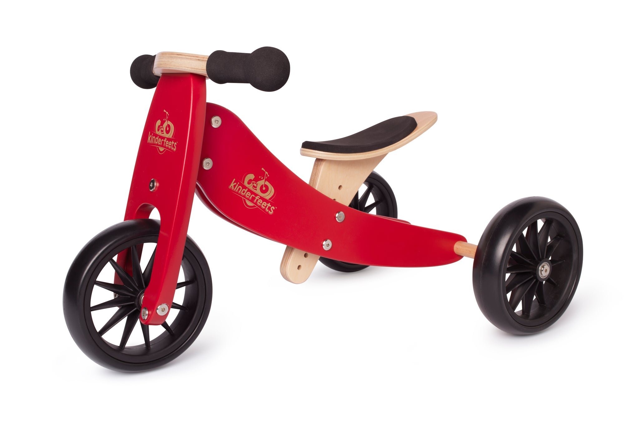 Kinderfeets Tiny Tot 2 in 1 Trike Bike Bamboo Baby On The Move