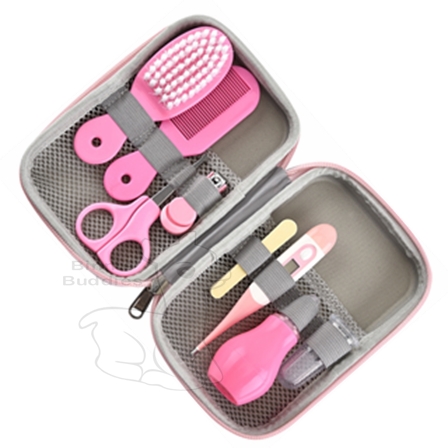 e-Baby-Health-Care-Set-11pc-InCase-Angled-Pink-448