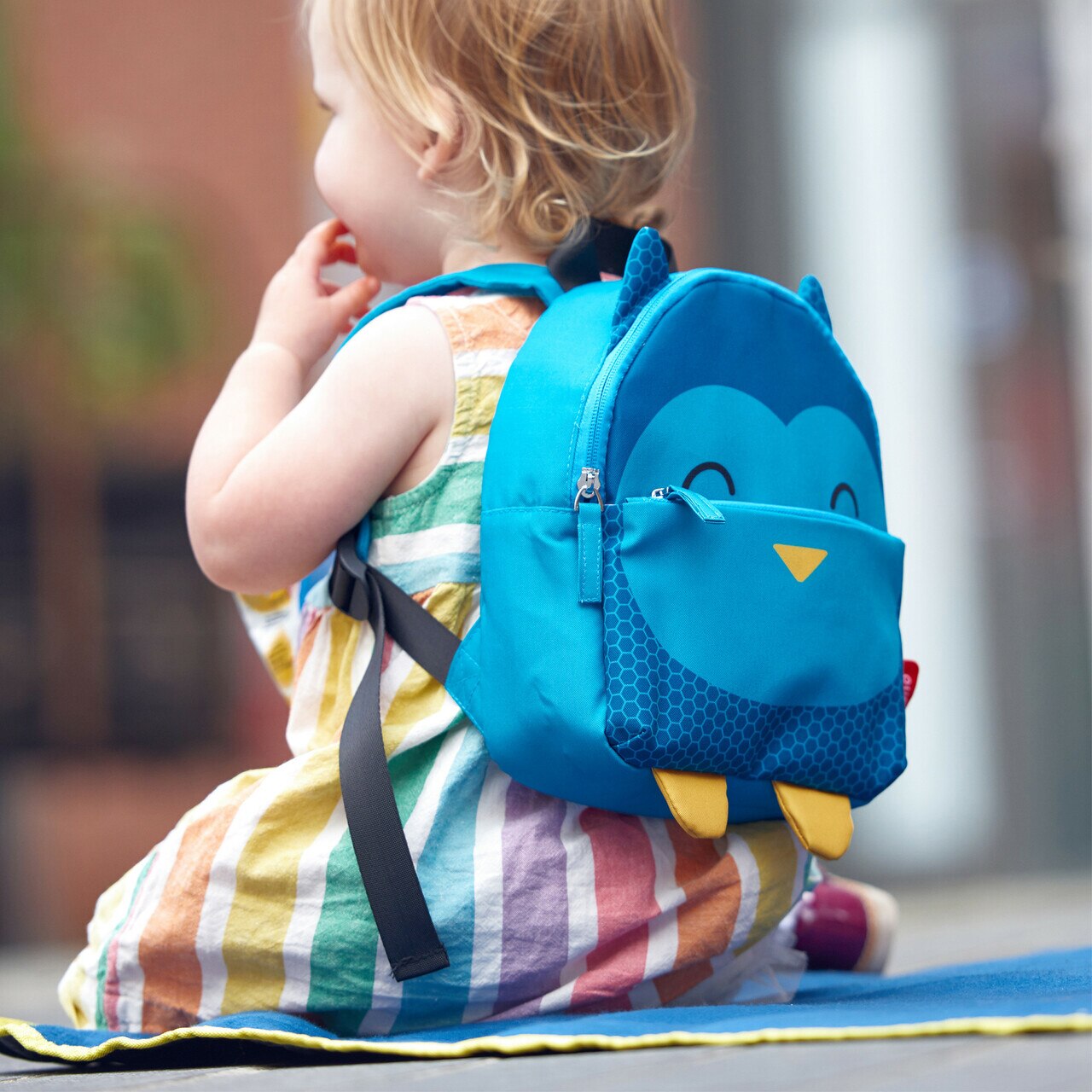 Baby backpack discount reins