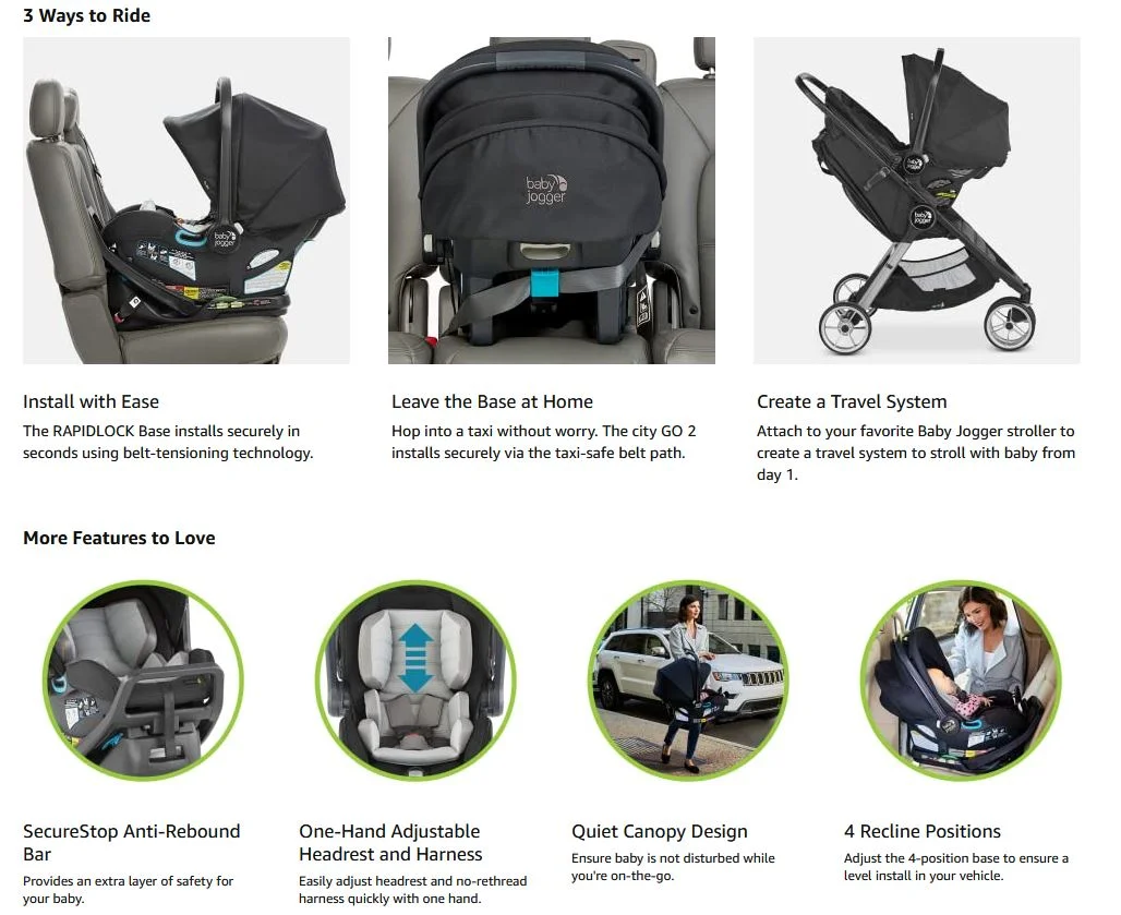 Baby Jogger City Sights Premium Bundle Baby On The Move