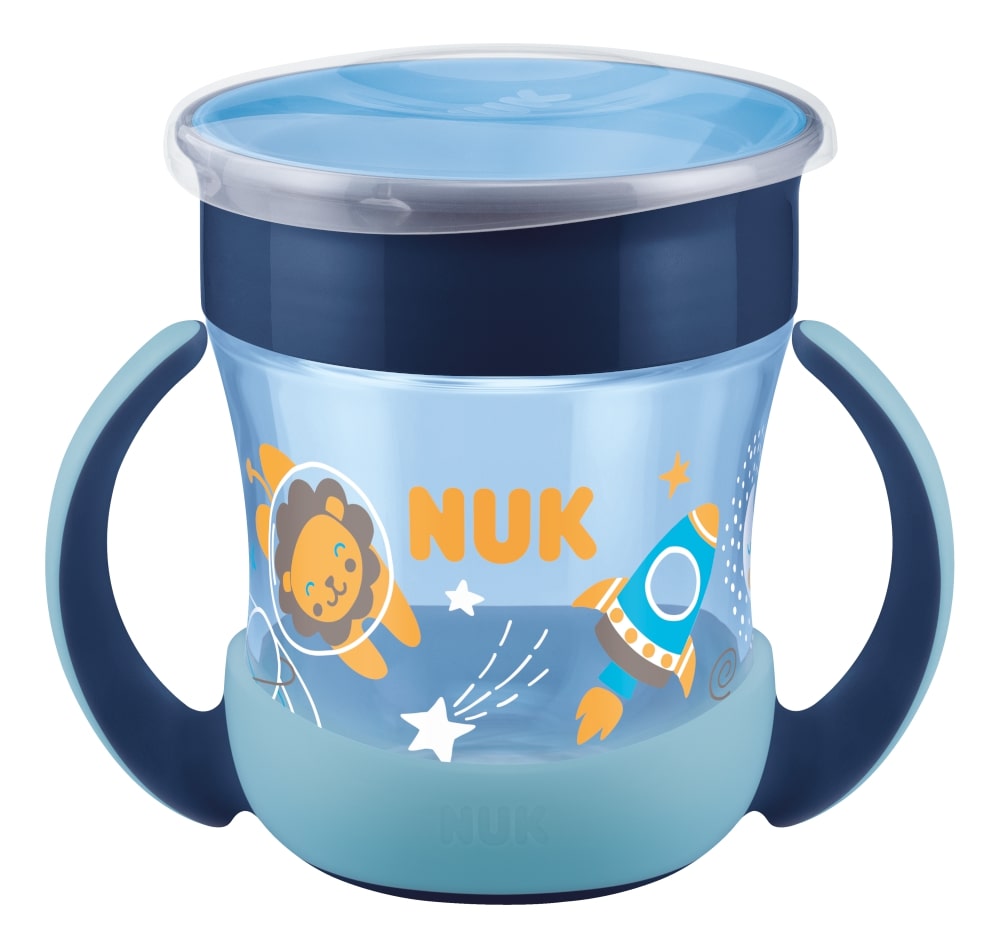NUK Mini Magic Cup Blue Monkey Design 160ml