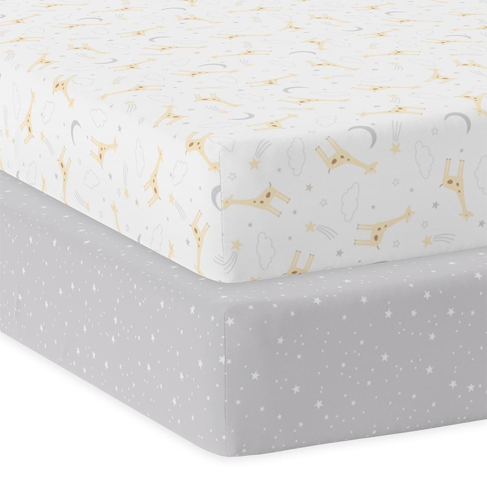 living-textiles-2pk-cot-fitted-sheet-noah