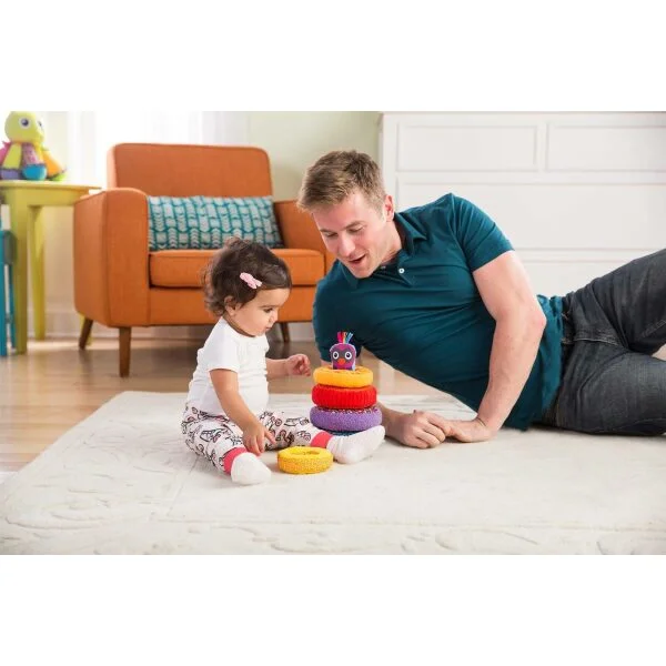 Lamaze Rainbow Rings Baby On The Move