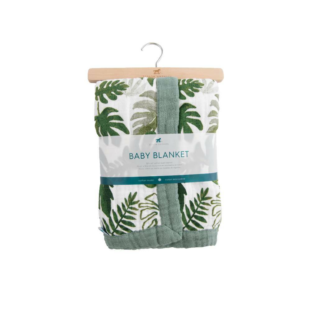 little-unicorn-cotton-muslin-baby-blanket-tropical-leaf-pack