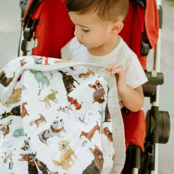 Little unicorn dog swaddle top