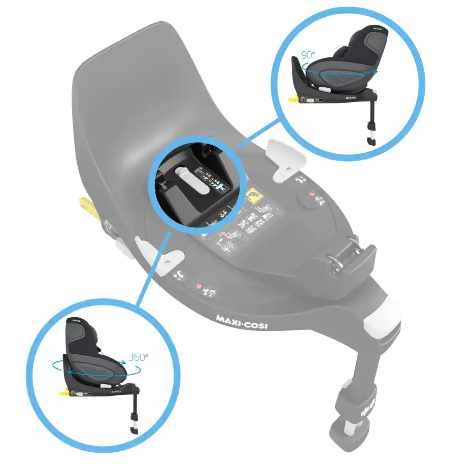 Maxi Cosi FamilyFix 360 Base - Baby On The Move