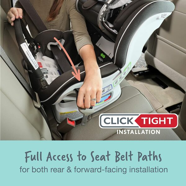 How To Install Britax Clicktight Car Seat Forward Facing Installation