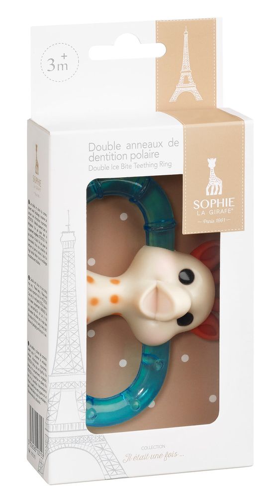 Sophie La Girafe Double Ice Bite Teething Ring