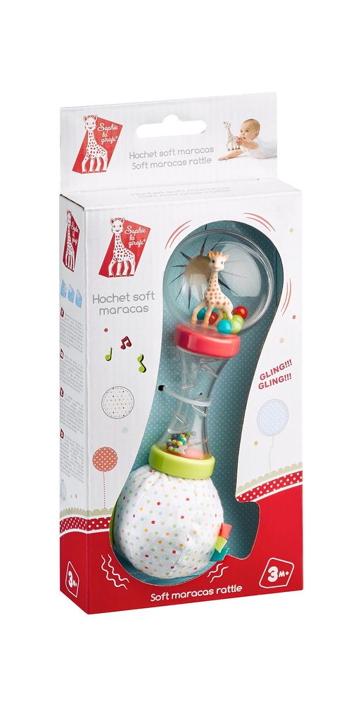 Sophie La Girafe Soft Maracas Rattle