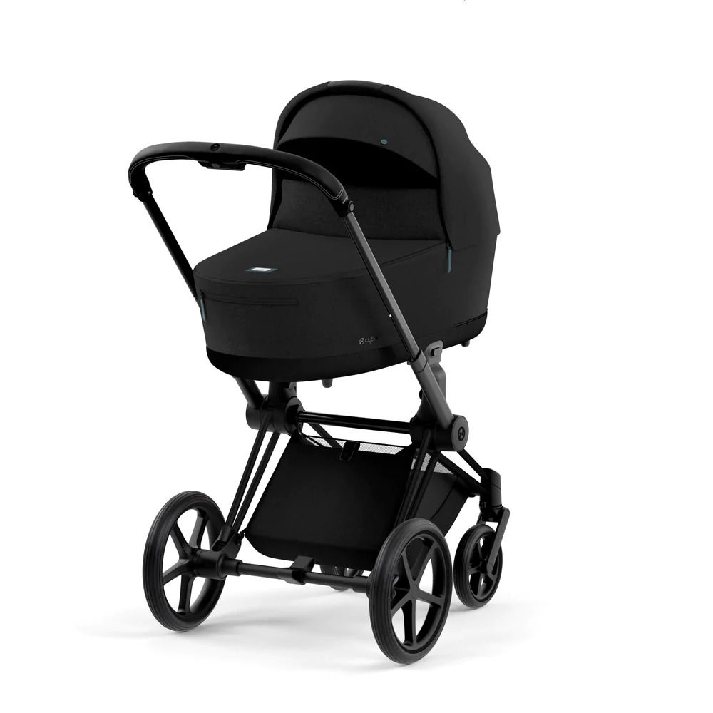 Cybex ePriam Priam Lux Carry Cot 2022 Plus Stardust Black
