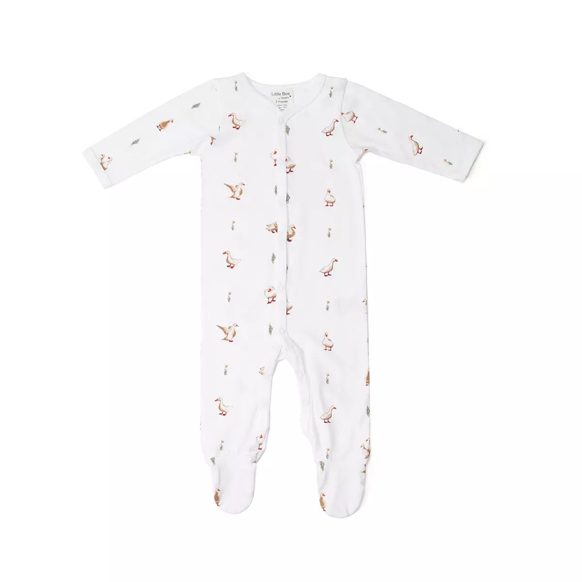 ld211-little-bee-by-dimples-little-duck-cotton-baby-grow