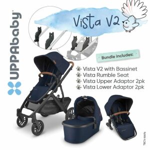 UPPAbaby Vista with Bassinet V2 Baby On The Move