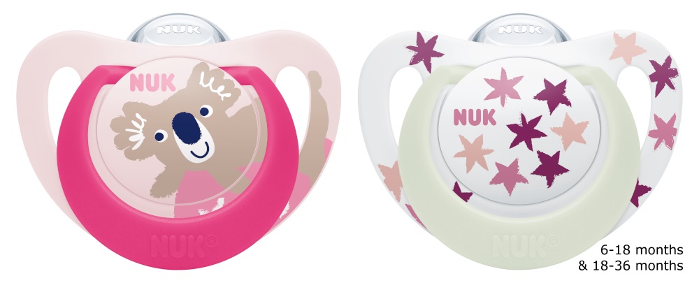 Nuk day and sales night glow pacifier