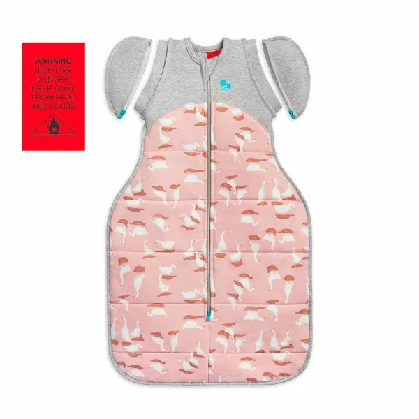 Love To Dream Swaddle UP Transition Bag Warm 2.5TOG Silly Goose Pink