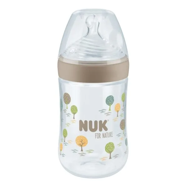 NUK for Nature baby bottle with Temperature Control