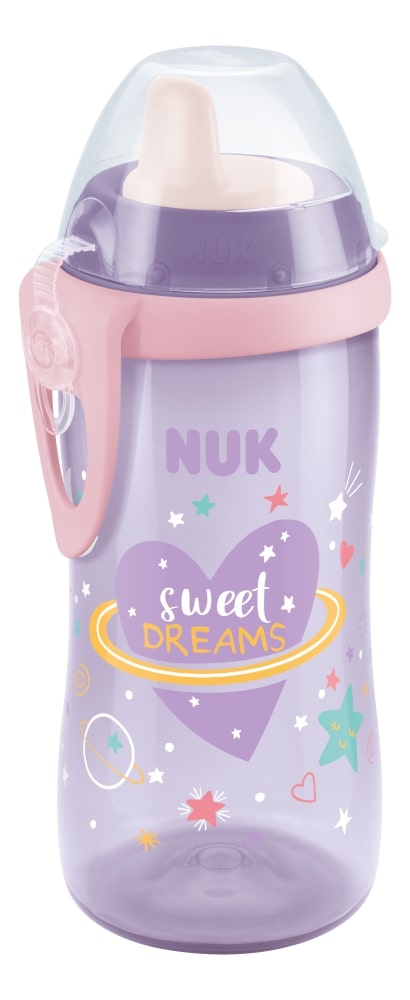 NUK FC Glow in the Dark Kiddy Cup 300ml Baby On The Move