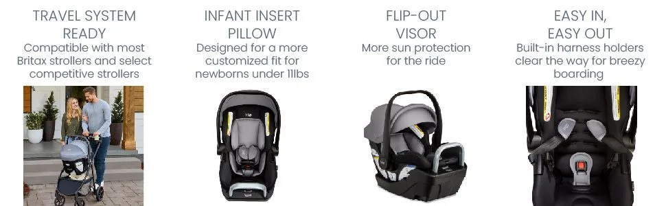 Britax Willow S Infant Car Seat With